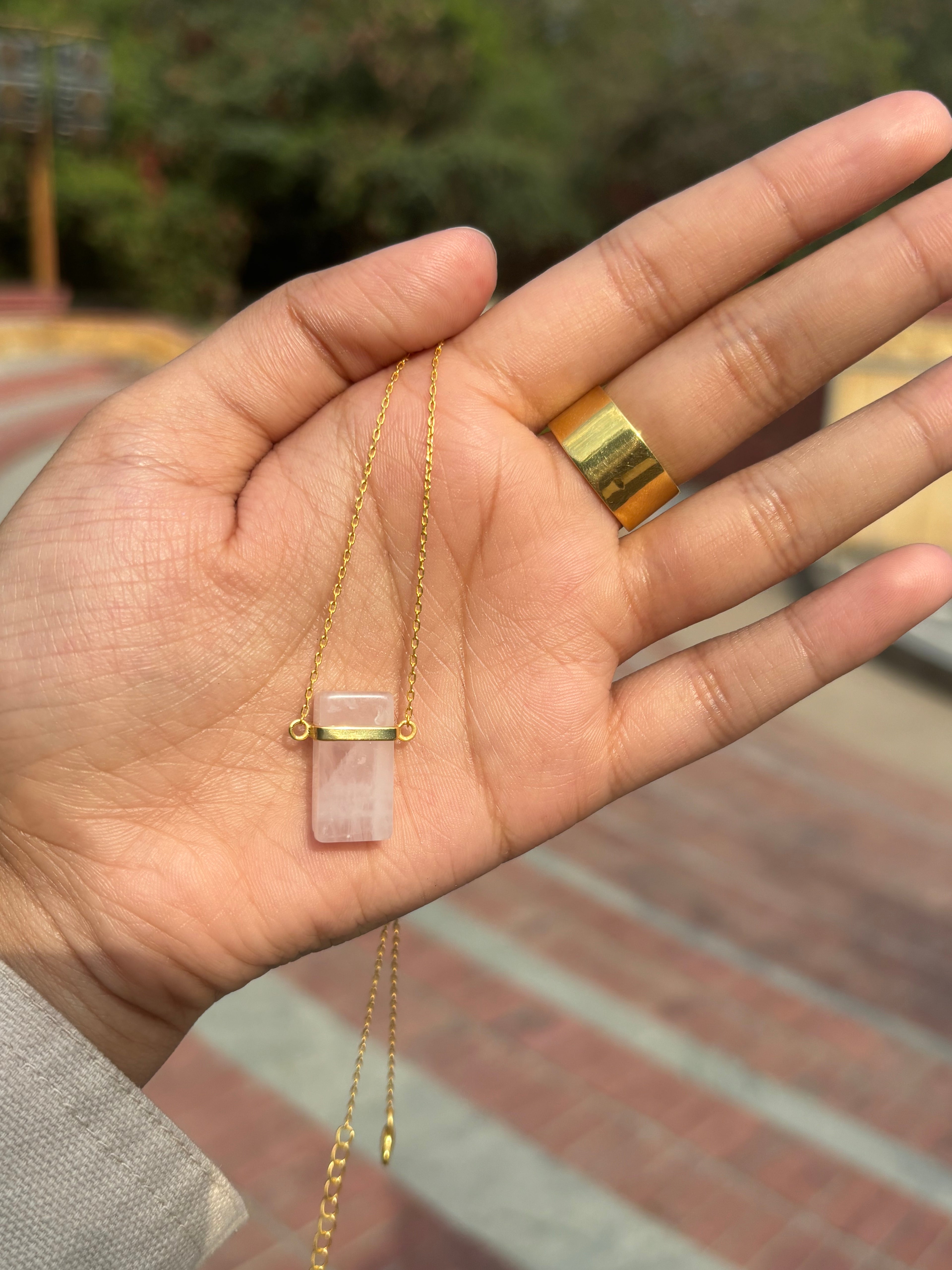 Aurora Rose Pendant